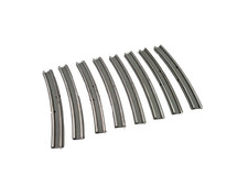 8 Lego® Eisenbahn Schienen 12V TRAIN Gebogene 12V GRAU STROMLEITEND ZUG GLEIS