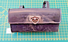 Satteltasche Werkzeugtasche Oldtimer DDR Plaste Metallverschluss Fahrrad bike