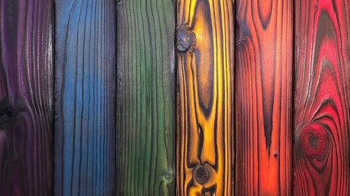 Wood dye color kit - color, rot