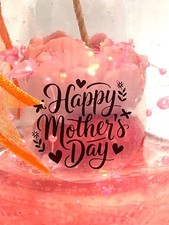 Deko Kerze Muttertagsgeschenk