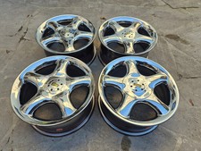 ATS Scala Chrom Alufelgen Youngtimer Oldtimer mit Schrauben und Nabendeckel