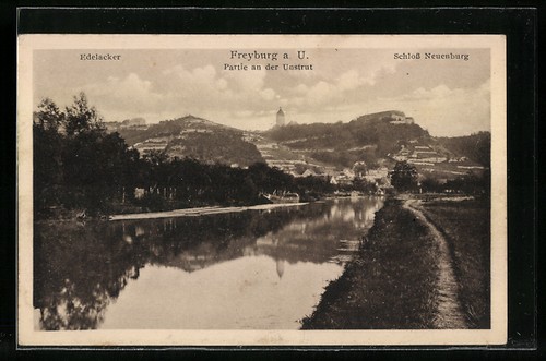 Freyburg partie an - ak, u.,