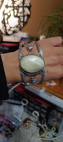 Obsidian armband regenbogen - obsidian,
