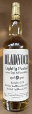 Whisky Bladnoch 9 years lightly peatet, Alkoholgehalt 56,7 %