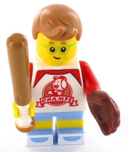 Lego minifigur baseballjunge - lego,