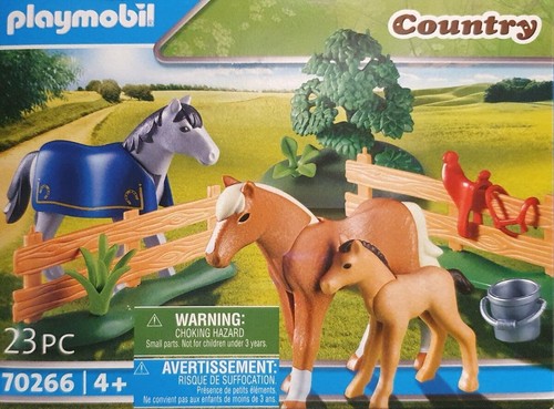 Playmobil 70266 pferdekoppel - playmobil,