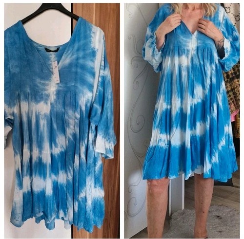 Lagenlook jeansoptik batik - lagenlook,