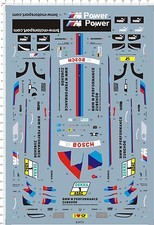 1/24 decals BMW DTM M3 for