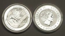 1 Unze oz 999 Silber Koala 2013 Münze Anlage Barren Feinsilber Australien Top