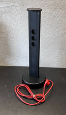 EVOLine Steck Stand Säule 934-3 3600W 3-Stecker Schwarz