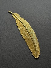 Feder Lesezeichen aus Metall |