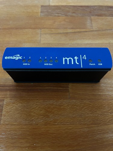 Emagic mt4 usb midi interface - usb,