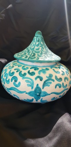 Art deco vase rüppurr fayence - art,