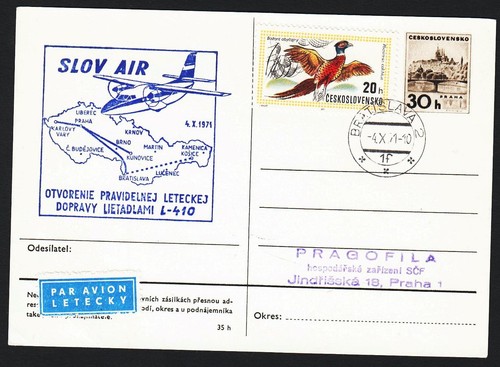 Slov air 1971 - , "bratislava