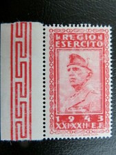 II.WK 1943 Propagandaausgabe, REGIO ESERCITO - Vittorio Emanuele III-postfrisch