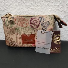 Alv Hand- Schultertasche Bustina Tracolla No Borders Safari Alviero Martini NEU