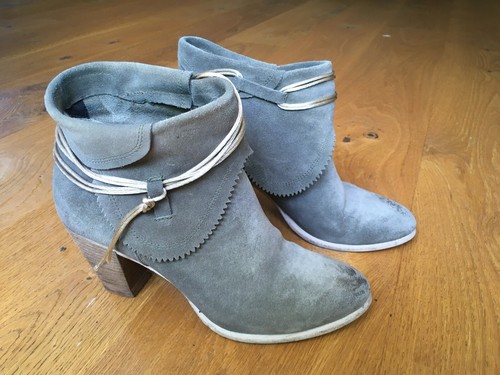 Stiefelette aus leder - aus, vera