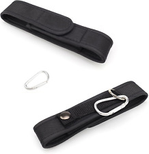 Schutzhülle Taschenlampe 2 Nylon Holster Selbstklebend Wandern