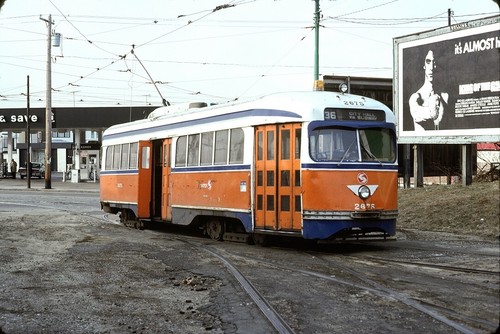 Septa trolley 2675 - (pcc),