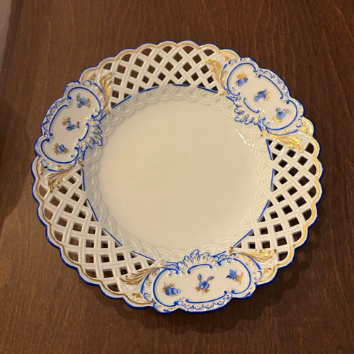 Meissen porzellan teller - porzellan, (