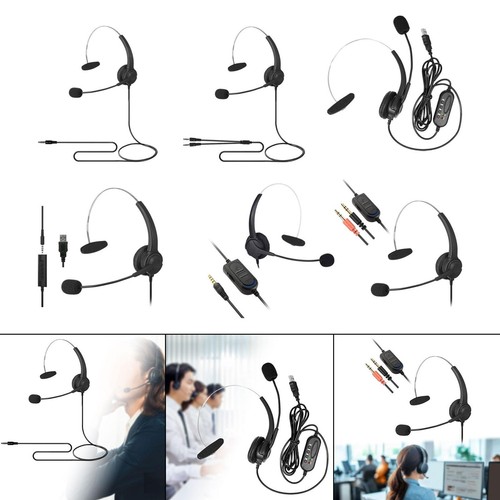 Telefon headset mono - telefon,