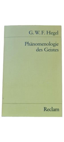 Hegel phänomenologie des - phänomenologie,