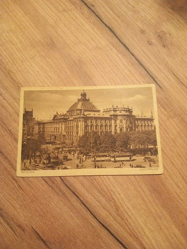 Alte postkarte münchen - münchen, 1931