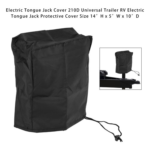 Electric tongue jack cover - tongue,