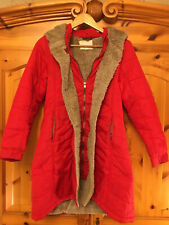 VERTBAUDET Mädchen Winter Mantel Steppmantel rot -- Gr. 156/158 --