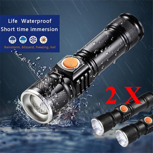 Starke usb taschenlampe - 2x,
