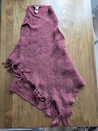 Poncho weinrot bordeaux - poncho,