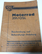 NSU D 351 OSL Motorrad