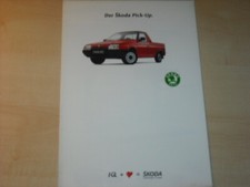 44034) Skoda Favorit Pick-up Prospekt 199?