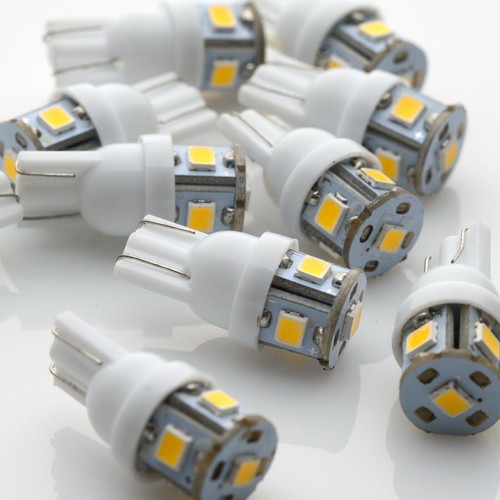 Led t10 wedge glassockel - wedge, /
