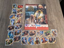 Herr der Ringe Die zwei Türme Poster Aufkleber Komplett Sammler Unbenutzt