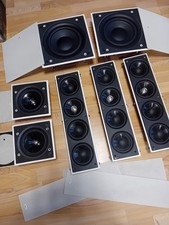 7 Stück Uvp 3100€ Einbaulautsprecher Deckenlautsprecher High End Kef Ci...