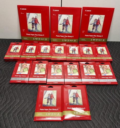 Canon photo paper glossy - canon, lot