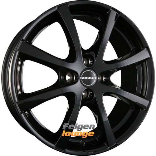 Borbet lv4 black glossy - 4x,