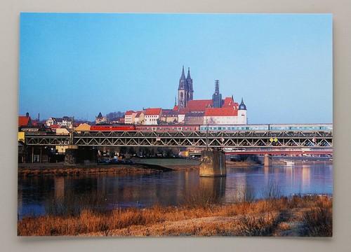 Postkarte diesellok br 232 - postkarte,