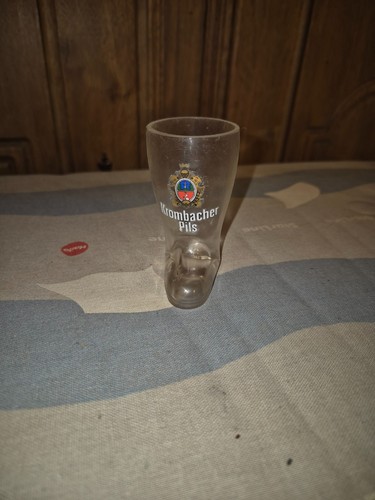Krombacher pils stiefel - pils, glas