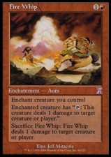 Feuerpeitsche ~ Zeitspirale [ Excellent ] [ Magic MTG ]