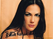 Autogramm Schauspieler | Bettina ZIMMERMANN | 2000er Foto (Portrait Color XM)