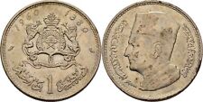 1 Dirham 1960 Mohammed V. von Marokko Silber 6 g Original Münze #LFX223