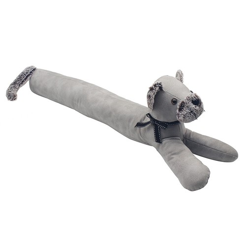 Katze zugluftstopper grau - katze,