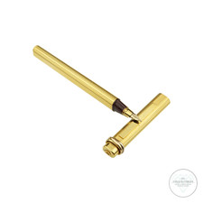 Cartier Vendôme Trinity Füller 18 Karat Goldfeder Must de Cartier Vergoldet