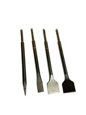 BAUBECK Meißel Set für Beton & Mauerwerk - SDS Max - LONG LIFE [4tlg] - 280mm la