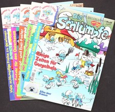 DIE SCHLÜMPFE 2001 mit Beilage Nr. 1-12 SC Humor Comic Heft Bastei Verlag Peyo
