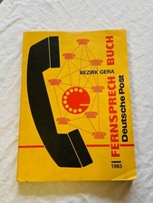 Altes DDR Fernsprechbuch
