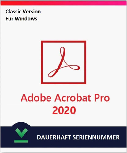 Adobe acrobat pro 2020 - adobe,
