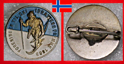 Wintersport abzeichen norwegen - wintersport,